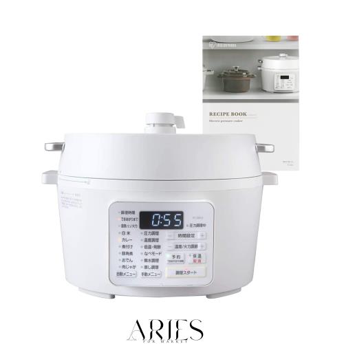 アイリスオーヤマ(IRIS OHYAMA) 電気圧力鍋 4.0L ホワイト PC-MA4-Wの通販は