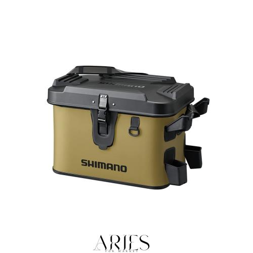 シマノ(SHIMANO) 釣り用タックルバッグ ロッドレストボートバッグ(ハード) BK-007T 27L カーキ