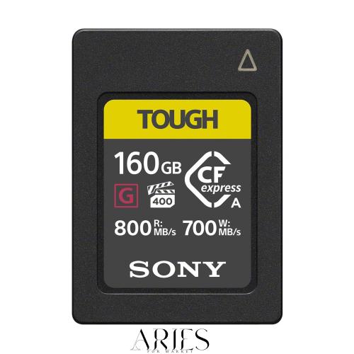 【動画・連写に】ソニー CFexpress Type Aメモリーカード CEA-G160T TOUGH 160GB(ILCE-1/FX6/FX3/ILCE-7SM3/ILCE-7M4対応)