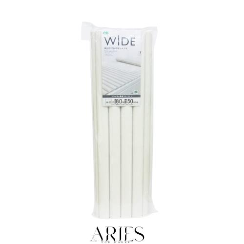 オーエ 風呂ふた シャッター アイボリー 幅80cm×長さ151.5cm ワイド 洗いやすい 汚れがたまりにくい W-15