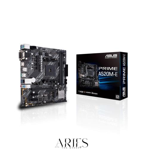 ASUS AMD A520 搭載 Socket AM4 対応 マザーボード PRIME A520M-E 【MicroATX】