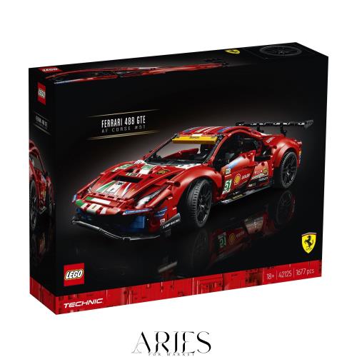 レゴ(LEGO) テクニック フェラーリ 488 GTE AF コルセ #51 42125 おもちゃ ブロック STEM 知育 車 くるま 男の子 大人レゴ