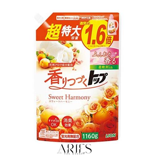 香りつづくトップ SweetHarmony 詰替え用超特大 1160g × 3個セット 7,046円