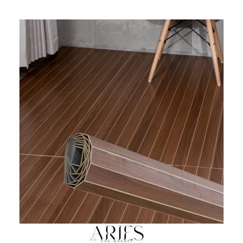 アイリスプラザ カーペット ラグ 置くだけ ウォールナット 6畳 江戸間