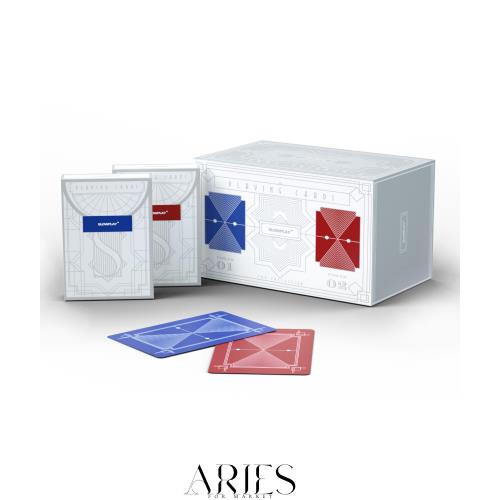 SLOWPLAYトランプ プラスチック100% 10デッキ ジャンボインデックス ポーカーサイズ 柔軟性・耐久性 防水・水洗い可 テキサスホールデム