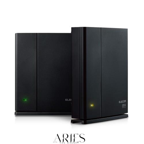 エレコム メッシュ WiFiルーター 無線LAN 親機+中継器セット WiFi6 11ax 1201+574Mbps IPv6(IPoE)対応 【2021/01/14 ファームウェアVer. の通販は 7,533円