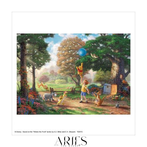 テンヨー(Tenyo) 【日本製】 2000ピース ジグソーパズル ディズニー くまのプーさん Winnie The Pooh II (73x102cm) D-2000-629 のり付き