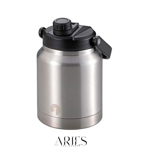 キャプテンスタッグ(CAPTAIN STAG) スポーツボトル 水筒 直飲み 注ぎ飲み ダブルステンレスボトル 真空断熱 保冷専用 HDウォータータンクの通販は 5,324円