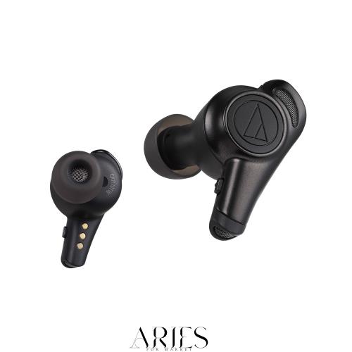 オーディオテクニカ ATH-CKR70TW BK ワイヤレスイヤホン bluetoothワイヤレスイヤホン ノイズキャンセリング / 急速充電対応 / IPX4防水