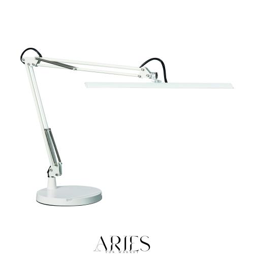 山田照明 Zライト 卓上 ベース付 明るさ2430Lx 高演色LED 肌色きれい Ra90 ホワイト Z-10DW