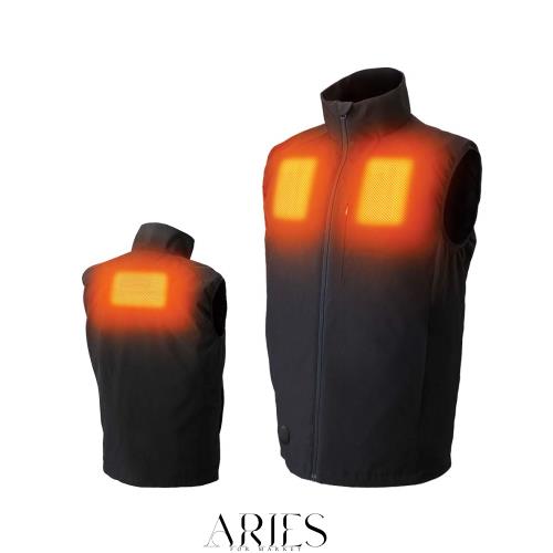 [アイリスオーヤマ] ヒートウェアインナーベスト コンパクト収納袋付き インナーベストとモバイルバッテリーセット 1分で+11度体感 4段階の通販は 5,327円