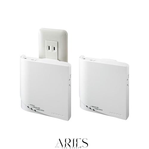 アイ・オー・データ WiFi 無線LAN ルーター 11ac Wi-Fi 867+400Mbps 子機1台 コンセント直付け IPv6 3階建/4LDK/30台 日本メーカー WN-DX