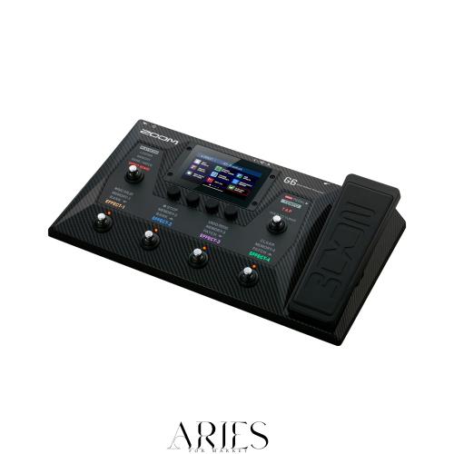 ZOOM G6 ギターマルチエフェクター タッチパネル搭載 135種エフェクト 70IRキャビネット IRローダー対応 ルーパー ドラムマシン USBオー