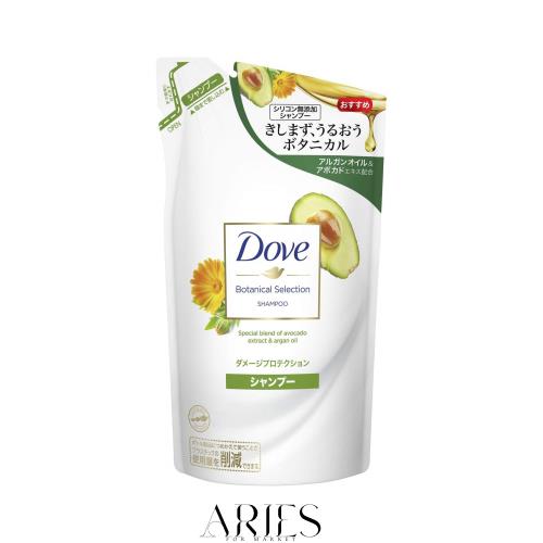 ダヴ ボタニカルセレクション ダメージプロテクション シャンプー つめかえ用 350g×4個