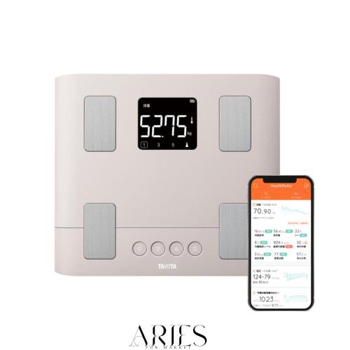 タニタ 体重計 体組成計 スマホ連動 50g単位 バックライト BC-332L PK ピンク 子供の成長を見守る