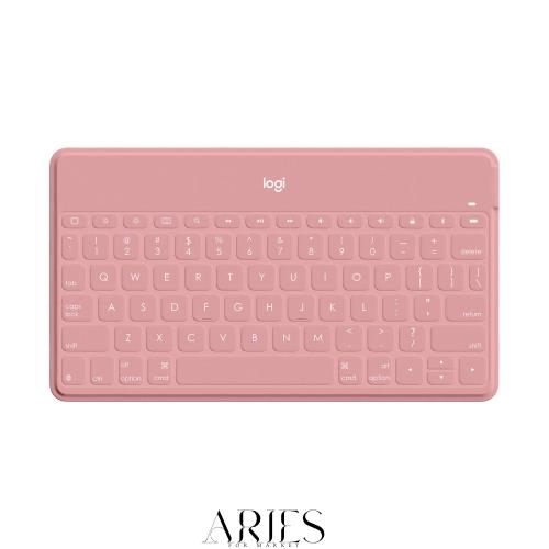 ロジクール KEYS TO GO ワイヤレス Bluetooth キーボード iK1042BP US配列 薄型 6mm 軽量 180g ワイヤレスキーボード iPhone iPad Apple