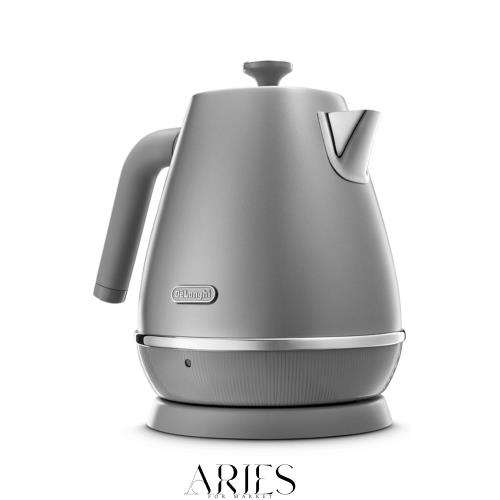 DeLonghi(デロンギ) De’Longhi電気ケトル ディスティンタ・ペルラ KBIN1200J-S ステンレス 1.0L 見やすい水量計 異物混入防止フィルタ 空