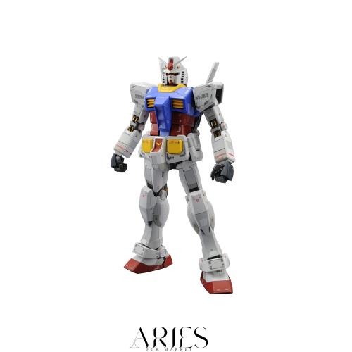 BANDAI SPIRITS(バンダイ スピリッツ) MG 機動戦士ガンダム RX-78-2 ガンダムVer.3.0 1/100スケール 色分け済みプラモデル