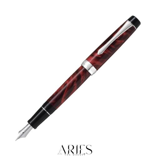 PILOT 万年筆 マンネンヒツカスタムヘリテイジSE MARM マーブルレッド FKVH3MRMARM