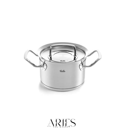 フィスラー (Fissler) 両手鍋 16cm オリジナル プロフィ コレクション シチューポット ガス火/IH対応 10年保証 ドイツ製 [日本正規販売品