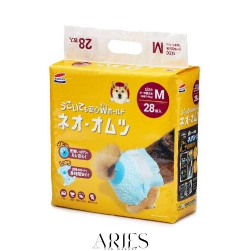 ネオ・ルーライフ ネオ・オムツ M 小・中型犬用 28枚入り 8袋セット (ケース販売)