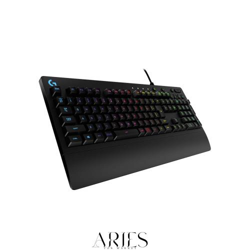 Logicool G ロジクール G ゲーミングキーボード 有線 G213r パームレスト 日本語配列 独自のMech-domeスイッチ キーボード 静音 LIGHTSYN