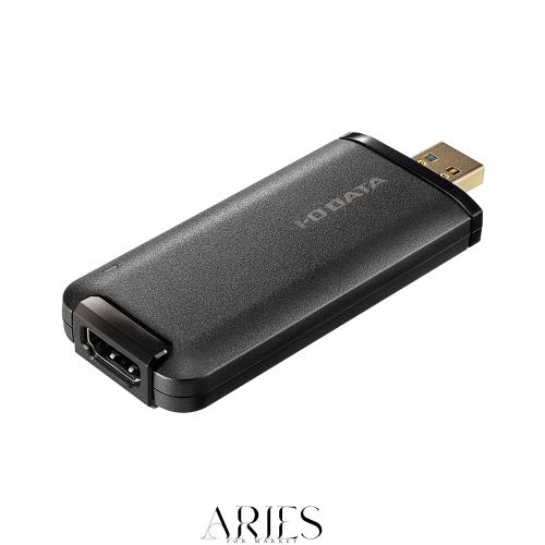 アイ・オー・データ USB HDMI変換アダプター [4K対応] ライブ配信 テレワーク Web会議 キャプチャーボード UVC mac対応 日本メーカー GV-