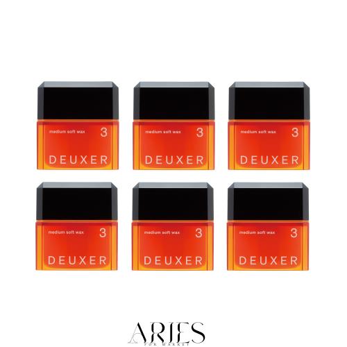 DEUXER(デューサー) ミディアムソフトワックス3(6個セット) ヘアワックス フローラルベリー
