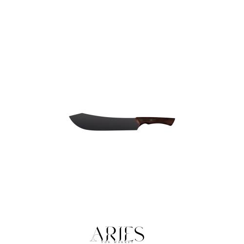 トラモンティーナ シュラスコブラック 黒い刃のステンレスミートナイフ 牛刀包丁 250mm アウトドアシーンに最適なデザイン ステンレス刃 の通販は 6,621円