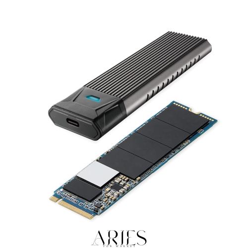 エレコム 内蔵SSD 256GB M.2 2280 PCIe接続 HDDケース付 データ移行ソフト HD革命 Copy Drive Lite付 ESD-IM20256G