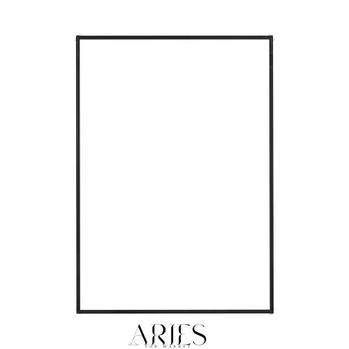 ハクバ 【Amazon.co.jp限定】HAKUBA 額縁 ポスターパネル A1サイズ ブラック AMZFPTP-BKA1 4977187506389 差込みタイプ 軽量 薄型 アルミ