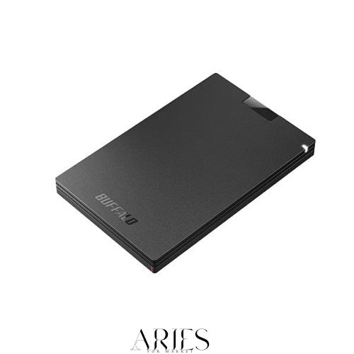 BUFFALO USB3.2(Gen1) Type-A MiniStation SSD SSD-PG1.0U3-BC [ブラック]