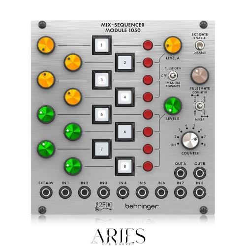 Behringer モジュラーシンセサイザー ユーロラックモジュール ユーロラック対応 シーケンサー/ミキサーモジュール 2500シリーズ MIX-SEQU