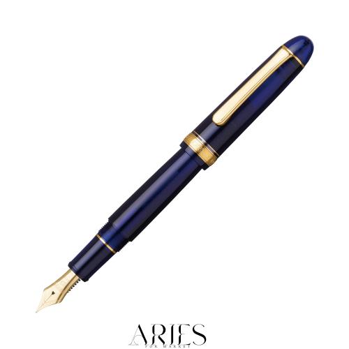 プラチナ万年筆 万年筆 SF 細軟字 シャルトルブルー #3776 センチュリー PNB-15000 51-0 正規輸入品の通販は