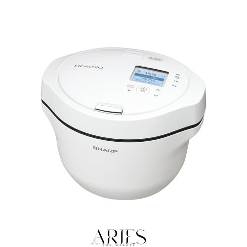 シャープ 水なし自動調理鍋 ヘルシオ ホットクック KN-HW24G-W ホワイト 2.4L 2~6人用 かきまぜ 無水調理 2段調理 予約調理 無線LAN接続