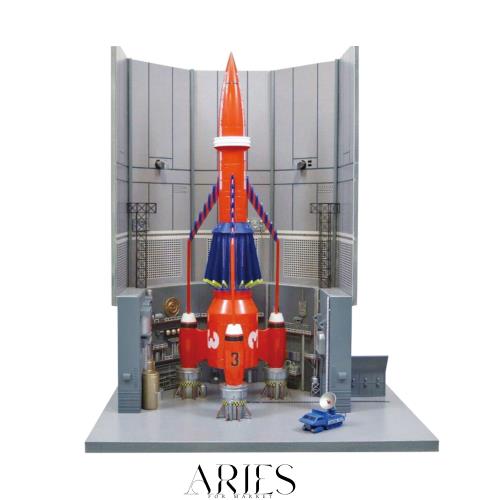 青島文化教材社(AOSHIMA) サンダーバード No.12 サンダーバード3号＆発射基地 1/350シリーズ プラモデル