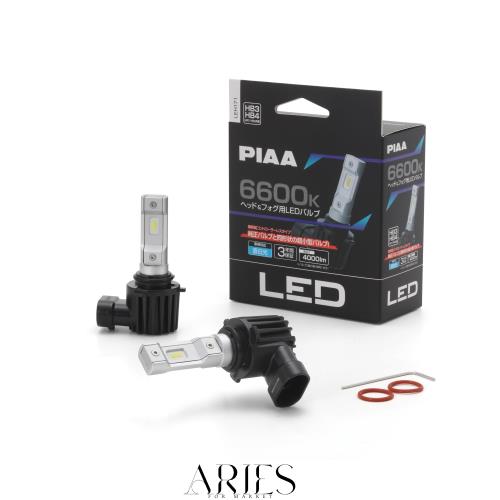 PIAA(ピア) 車用 バルブ ヘッドライト/フォグライト用 LED 6600K 〈コントローラーレスタイプ〉 12V 18W 4000lm HB3/4_HIR1/2 3年保証 車