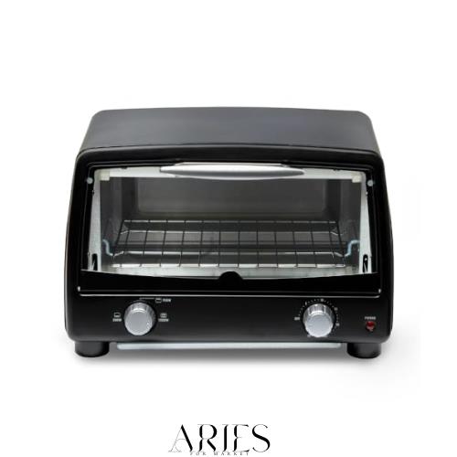 アイリスオーヤマ(IRIS OHYAMA) トースター 4枚焼 高火力 30分タイマー機能付 オーブントースター ブラック POT-412R-Bの通販は