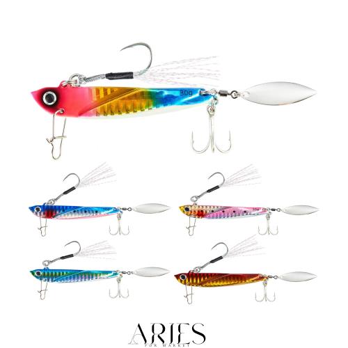 青嵐ルアー] メタルジグ セット ヒラメ ルアー シーバス 20g 30g 40g