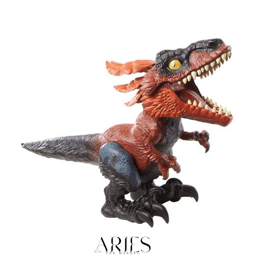 マテル ジュラシックワールド(JURASSIC WORLD) 新たなる支配者 スーパーアクション! ベビー・ピロラプトル 【全長:約54？】【恐竜 おもち