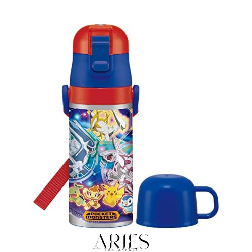 スケーター(Skater) 子供用 2WAY ステンレス キッズ 水筒 コップ付き 350ml ポケモン 22 男の子 SKDC3-Aの通販は
