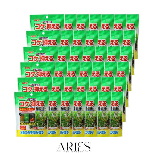 ジェックス ベストロカ コケを抑える ろ過材 60g(20g×3袋)×36個セット