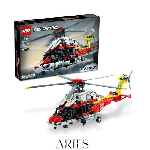 レゴ(LEGO) テクニック エアバス H175 レスキューヘリコプター 42145 おもちゃ ブロック プレゼント レスキュー 車 くるま 男の子 11歳以