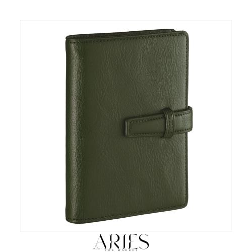 レイメイ藤井 システム手帳 ダヴィンチ スタンダード ミニ5サイズ 11mmリング グリーン DPM3037M