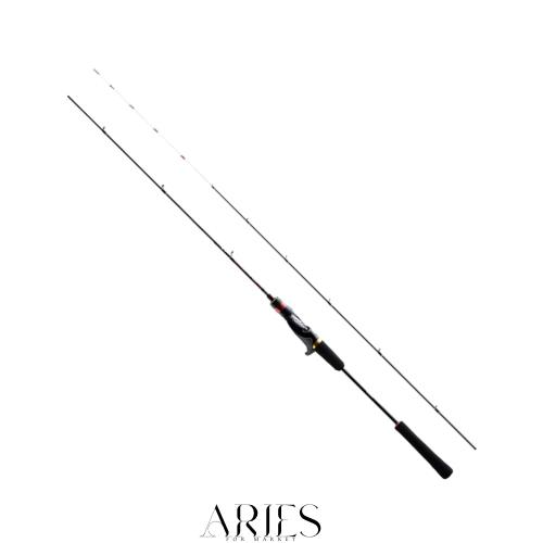 シマノ(SHIMANO) ルアー竿 22 炎月SS フルソリッド B60ML-FS/RIGHT 並継 ソルト 鯛ラバ