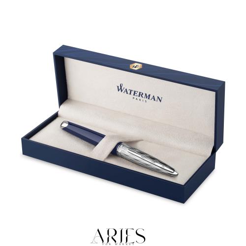 Waterman ウォーターマン 公式 カレン・デラックス ブルーST スペシャルエディション 万年筆 F 細字 高級 ブランド ギフト ブルーST 2166