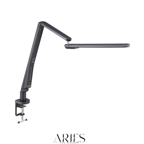 パナソニック LEDデスクライト クランプ型 パソコンくっきり光搭載 6ヶ所可動 器具光束550ルーメン JIS:A形相当 ブラック仕上 SQ-LC470-K