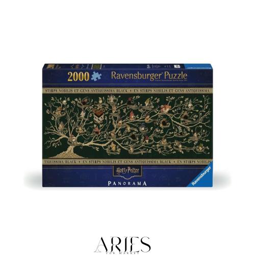Ravensburger Puzzle 17299 - Familienstammbaum - 2000 Teile Harry Potter Panorama Puzzle f?r Erwachsene und Kinder ab 14 Jahren