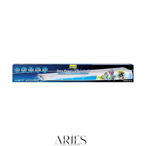 テトラ (Tetra) テトラ パワーLEDライト 60 水槽 アクアリウム 植物育成ライト 防水性能(IPX7) RA92の高い演色性 水草育成 室内栽培 多肉