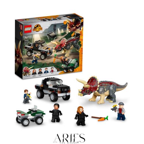 レゴ(LEGO) ジュラシック・ワールド トリケラトプスのトラック襲撃 76950 おもちゃ ブロック プレゼント 恐竜 きょうりゅう 男の子 女の